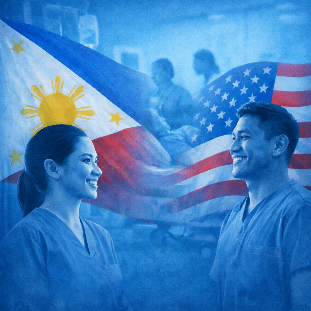 Filipino nurses in U.S. healthcare system using NCLEX, HCW Certificate through GlobalBridge
